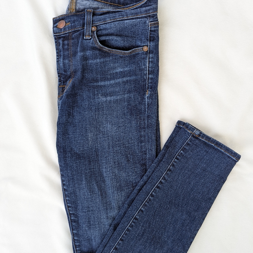 J Brand Blue Cropped Jeans Size 27